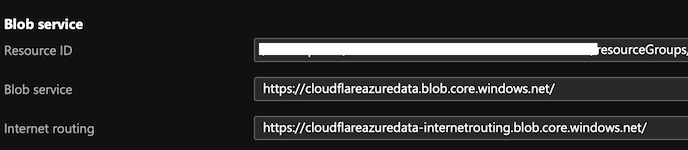 azure storage account endpoint blob url