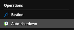 azure vm auto-shutdown