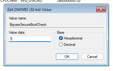 windows 11 labconfig keys values